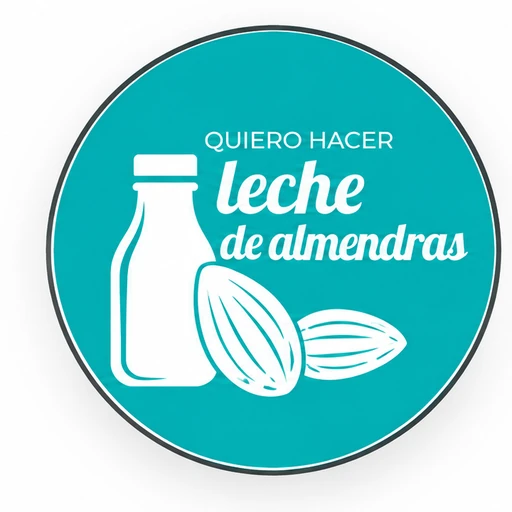 Quiero hacer leche de almendras